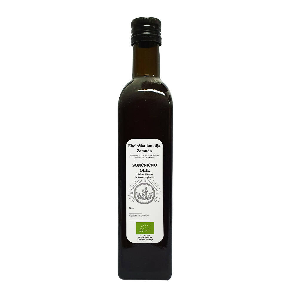 Sončnično olje - hladno stiskano 1L