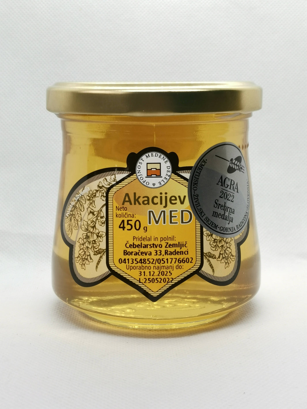 Akacijev med - več možnosti pakiranja