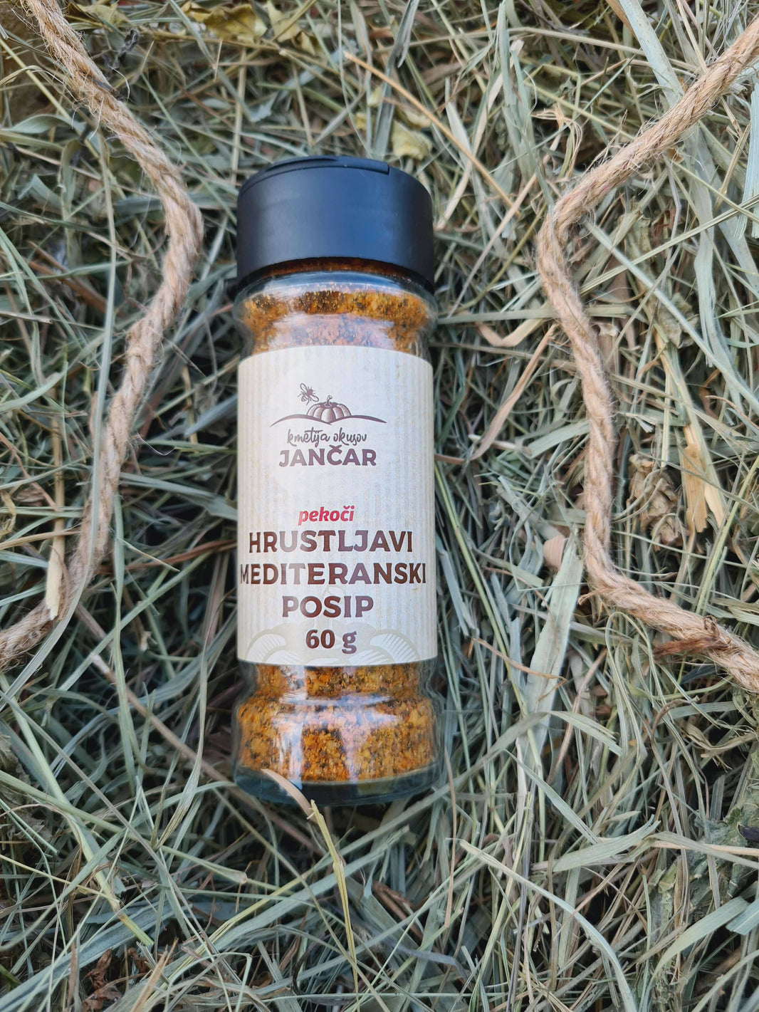 Hrustljavi mediteranski posip - pekoč 60G
