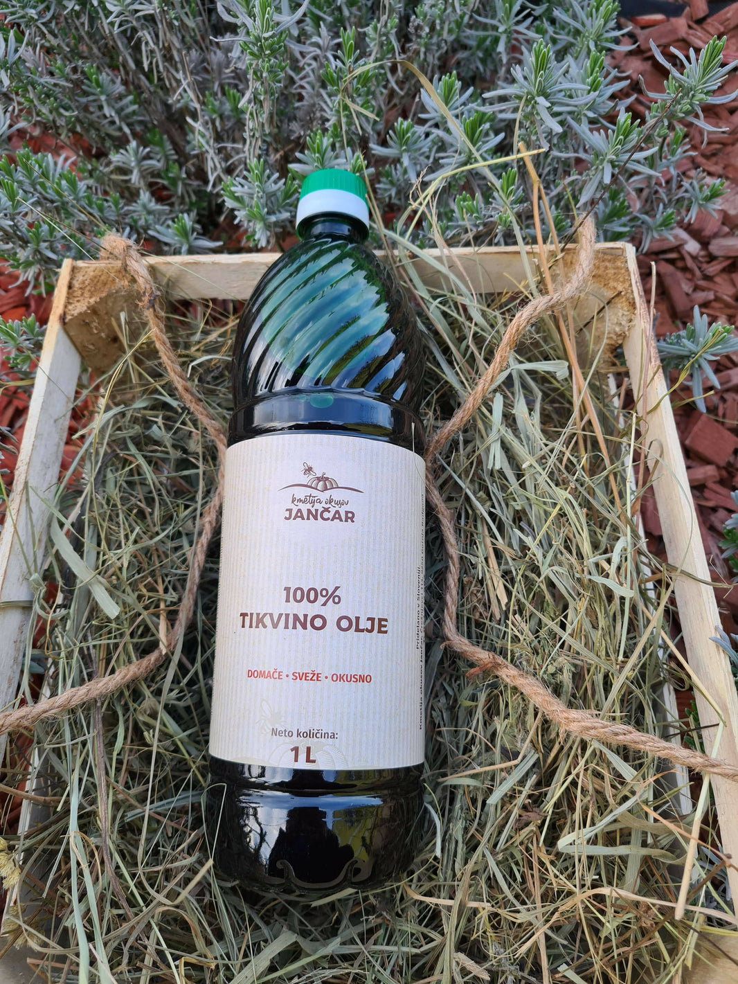 100% Tikvino olje- Bučno olje 1L